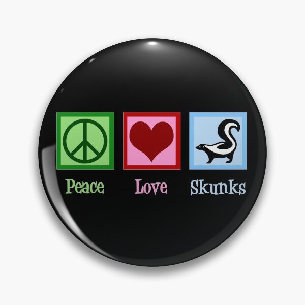 Item preview, Peace Love Skunks designed and sold by Epic Love Designs.