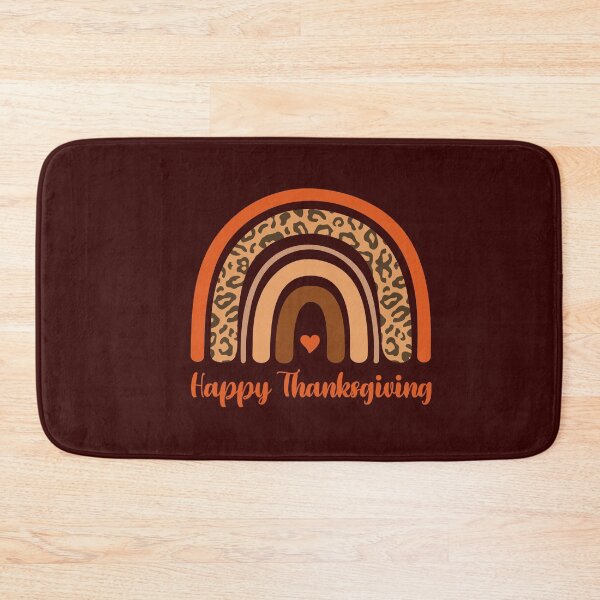 Item preview, Happy Thanksgiving 2021 Leopard Rainbow Friendsgiving Fall designed and sold by gkao.