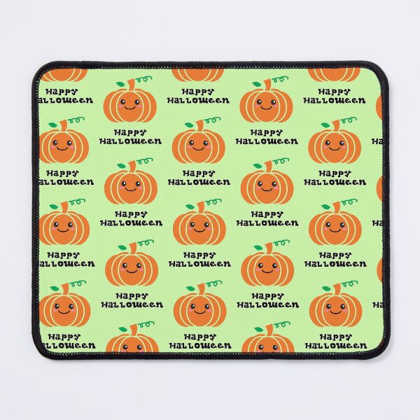 Item preview, Pumpkin, Happy Halloween, Kawaii, patterned, green designed and sold by JRice66.