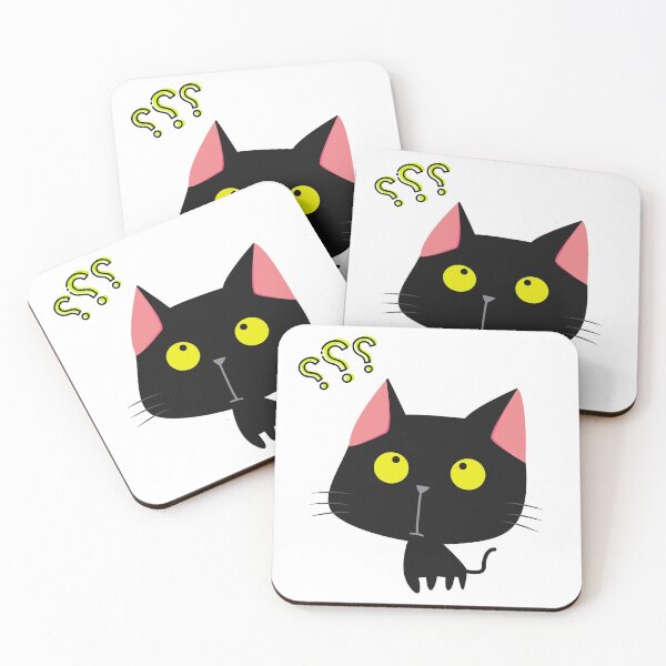 Item preview, Cute Cat Wonders If He Looks Cute? designed and sold by Coczzi.