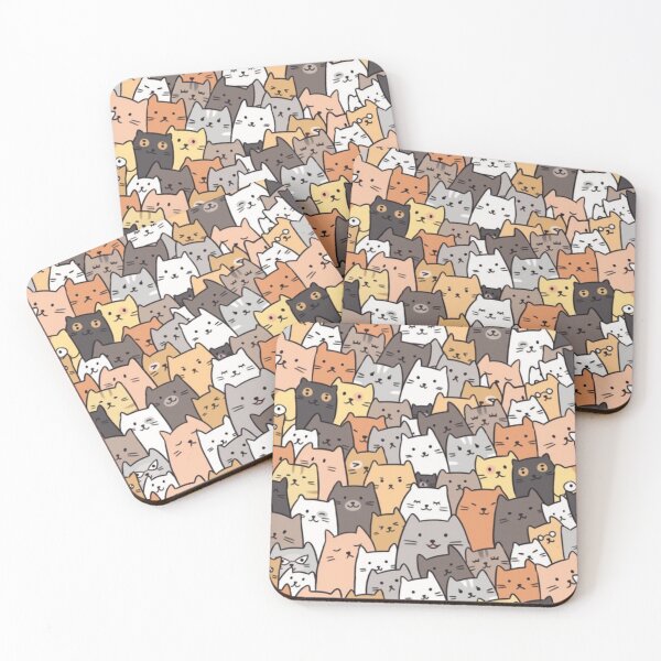 Item preview, cute cats designed and sold by Thehecticstore.