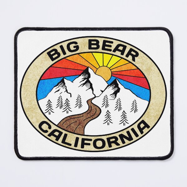 Item preview, Big Bear California Ski Mountains Skiing designed and sold by DESTINATIONS DECAL.