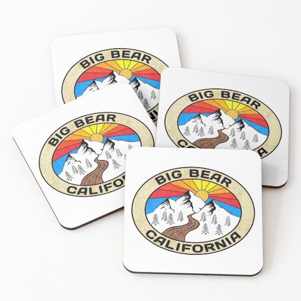 Item preview, Big Bear California Ski Mountains Skiing designed and sold by DESTINATIONS DECAL.