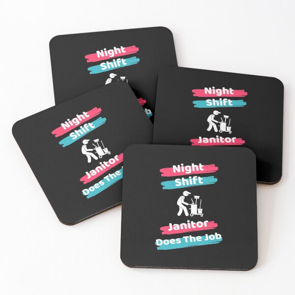 Item preview, Night Shift Janitor designed and sold by ExploreTheStore.