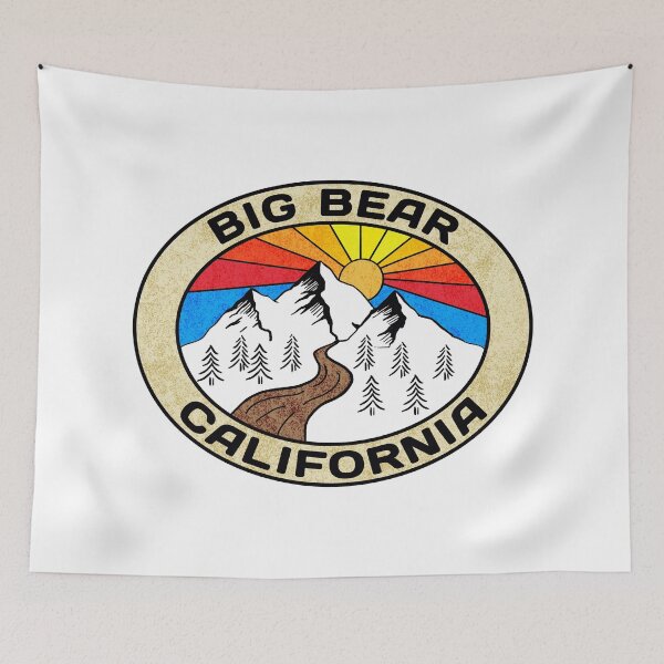 Item preview, Big Bear California Ski Mountains Skiing designed and sold by DESTINATIONS DECAL.