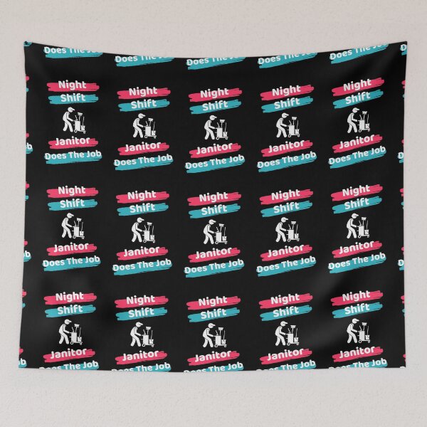 Item preview, Night Shift Janitor designed and sold by ExploreTheStore.