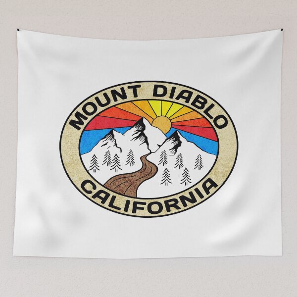 Item preview, Mount Diablo California Ski Mountains Skiing designed and sold by DESTINATIONS DECAL.