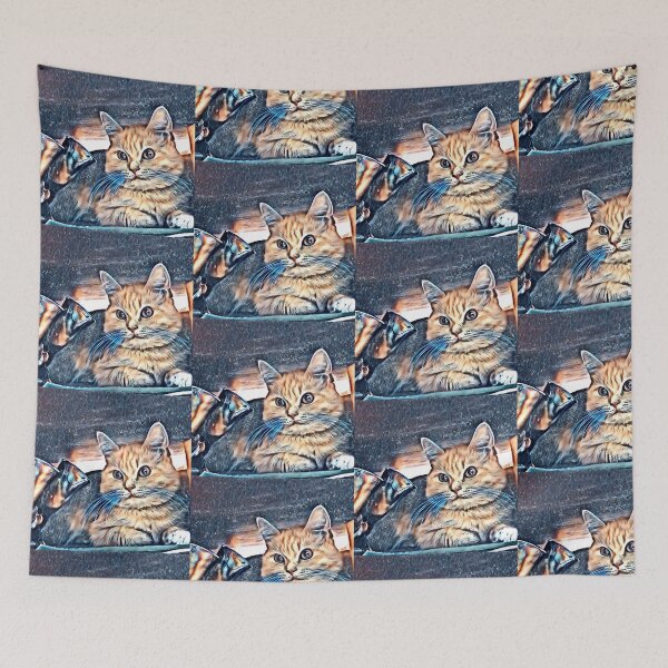 Item preview, Art portrait of Cat  designed and sold by Ingahaliullina.