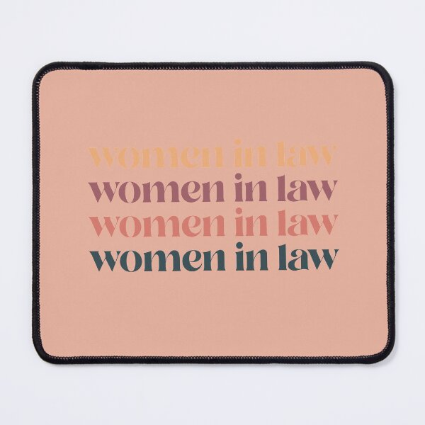 Item preview, Women in Law | #womeninlaw Peach background designed and sold by cutetype.