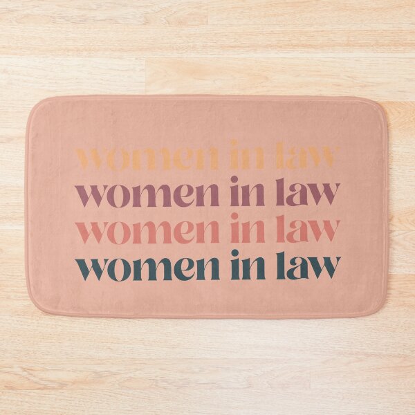 Item preview, Women in Law | #womeninlaw Peach background designed and sold by cutetype.