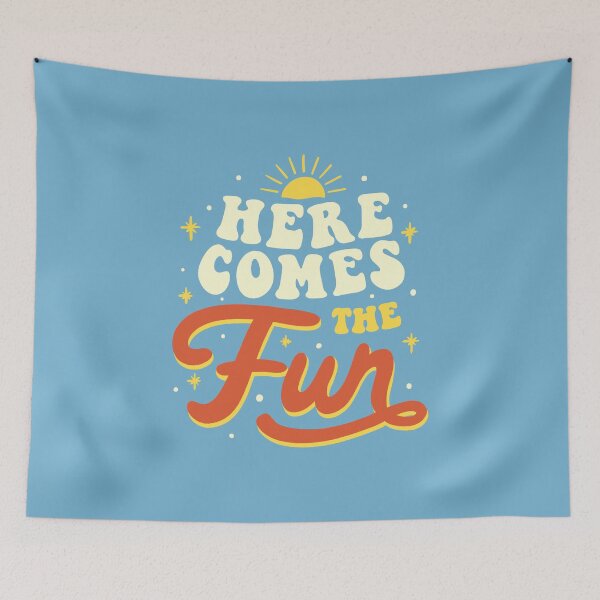Item preview, Here Comes The Fun by Tobe Fonseca designed and sold by Tobe Fonseca®.