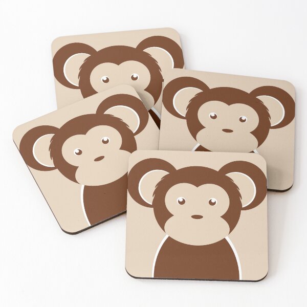 Item preview, Cute Monkey Illustration designed and sold by FeldDesigns.
