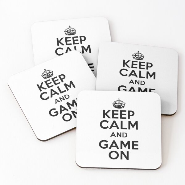 Item preview, Keep Calm and Game On designed and sold by candymoondesign.