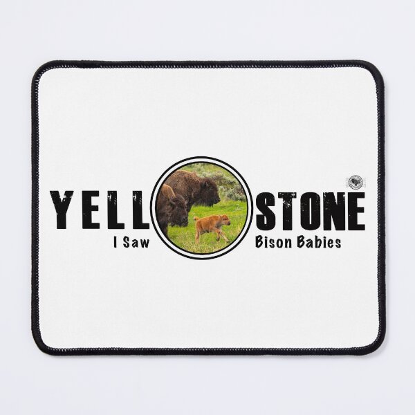 Item preview, I Saw Bison Babies, Yellowstone National Park - bison babies designed and sold by SmyrnaBuffalo.