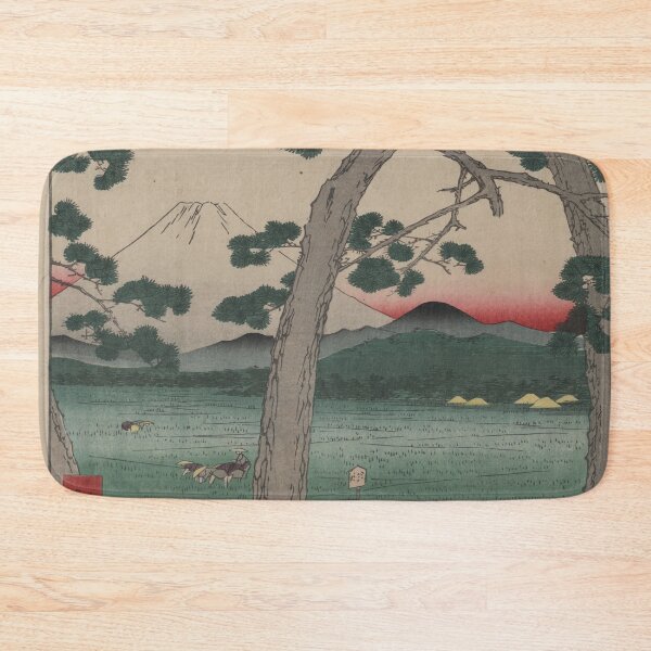 Item preview, Hiroshige's Fuji on the left of the Tōkaidō Road designed and sold by mosfunky.