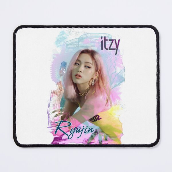 Item preview, Ryujin iTZY - Kpop Aqua Blue Art Vibe designed and sold by musmus76.