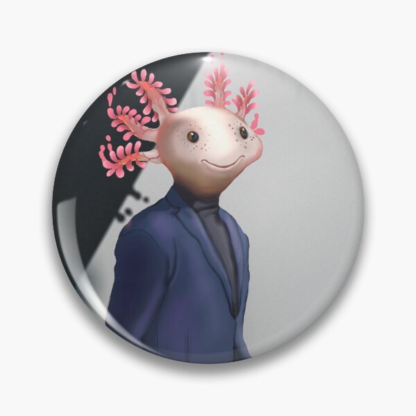 Item preview, The Axolotl wearing a suit designed and sold by Molliva Design.