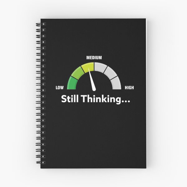 Item preview, I'm Thinking  - Green Speed Meter Stand by Loading Funny Gift - White text designed and sold by epicmarketing.