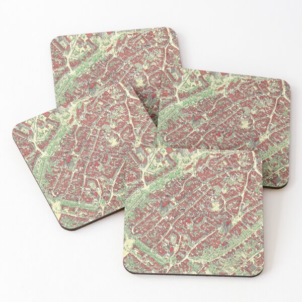 Item preview, Vintage Map of Muehlhausen, Germany designed and sold by Gin  Neko.