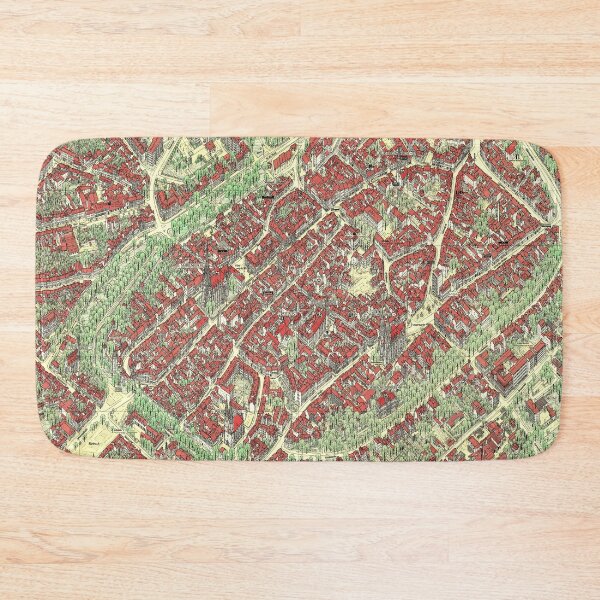 Item preview, Vintage Map of Muehlhausen, Germany designed and sold by Gin  Neko.