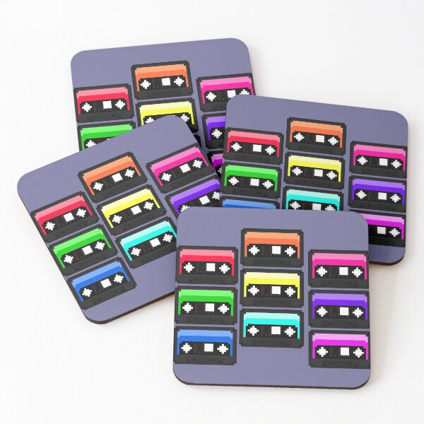 Item preview, Stacks Of Pixel Cassette Tapes designed and sold by rin3d .