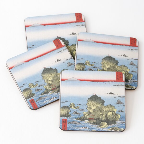 Item preview, Hiroshige's Futami Bay in Ise Province designed and sold by mosfunky.