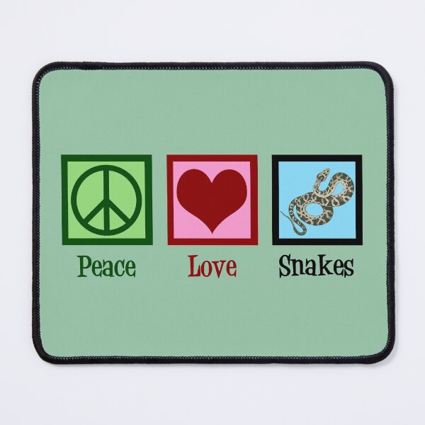 Item preview, Peace Love Snakes designed and sold by Epic Love Designs.