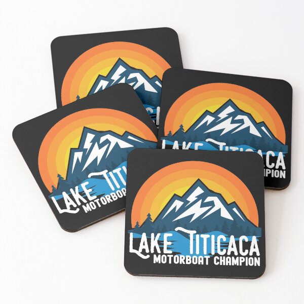 Item preview, Lake Titicaca Motorboat Champion Bolivia Peru Travel designed and sold by Zeelicious Designs.