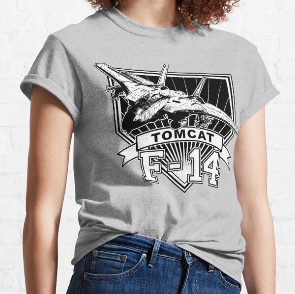 Because I Was Inverted Top Gun Grumman F-14 Tomcat T-Shirt - TeeNavi