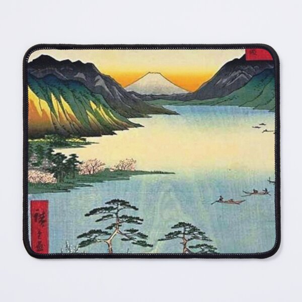 Item preview, Hiroshige's Lake Suwa in Shinano Province designed and sold by mosfunky.