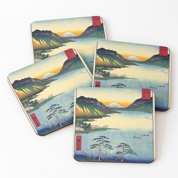 Item preview, Hiroshige's Lake Suwa in Shinano Province designed and sold by mosfunky.