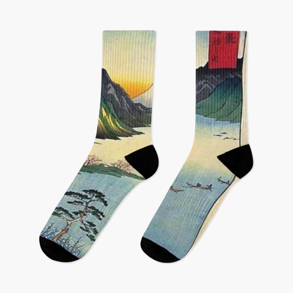 Item preview, Hiroshige's Lake Suwa in Shinano Province designed and sold by mosfunky.