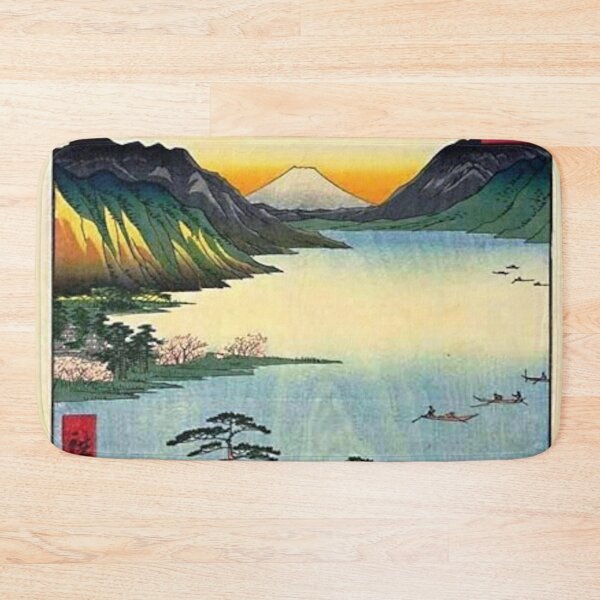 Item preview, Hiroshige's Lake Suwa in Shinano Province designed and sold by mosfunky.