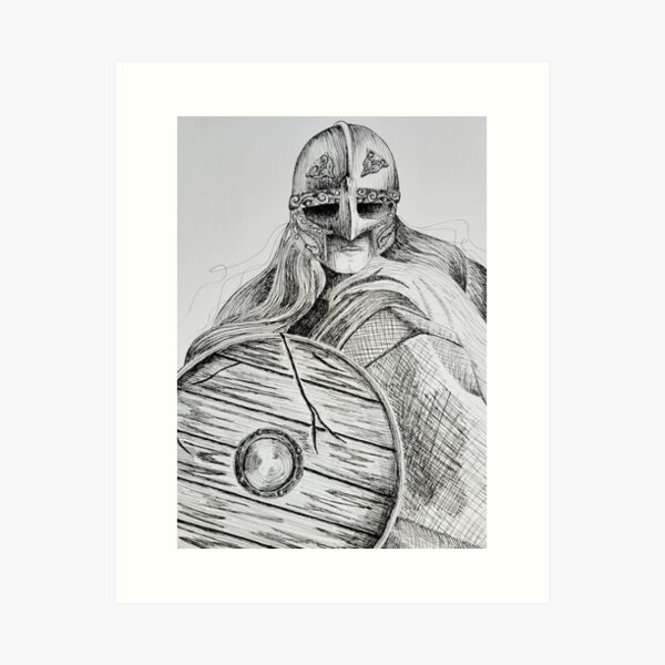 Shieldmaiden of Rohan Art Print by AHMA99