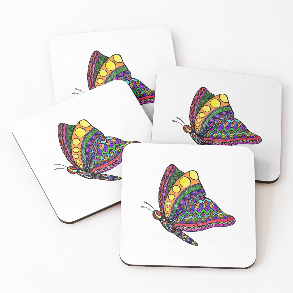 Item preview, Coasters (Set of 4) designed and sold by thepinkwoobie.