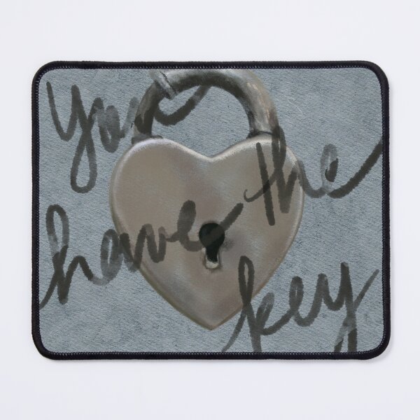 Item preview, love on lock designed and sold by forest gift shop.