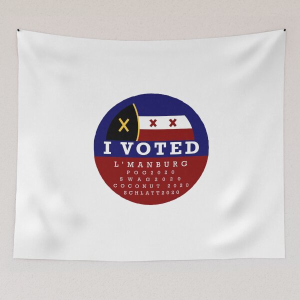 Item preview, dsmp i voted badge designed and sold by daesangsuga.