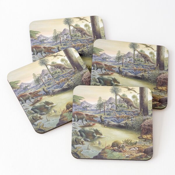 Item preview, Prehistoric Triassic Period Landscape designed and sold by ScienceSource.