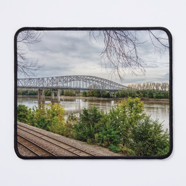 Item preview, Jeff City Bridge And Missouri River designed and sold by mljdwhite.