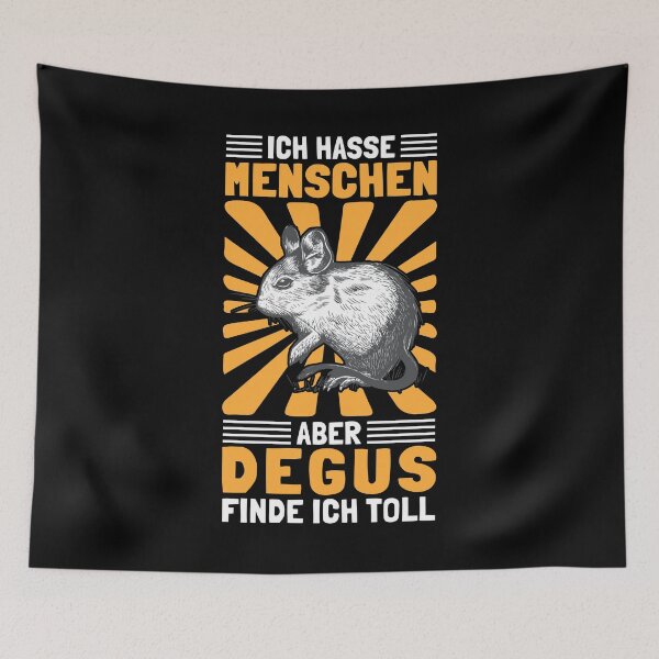Item preview, Degus are great rodents Chilean rodent saying designed and sold by madgrfx.