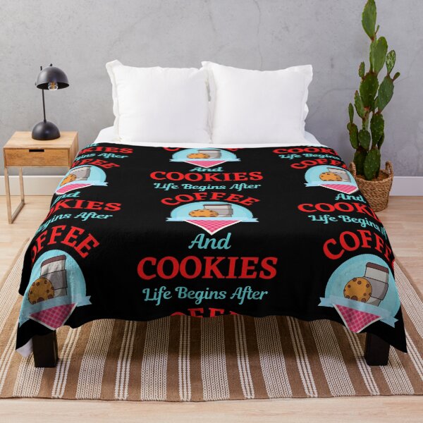 Item preview, Life Begins After Coffee And Cookies   designed and sold by WoodburyLake.