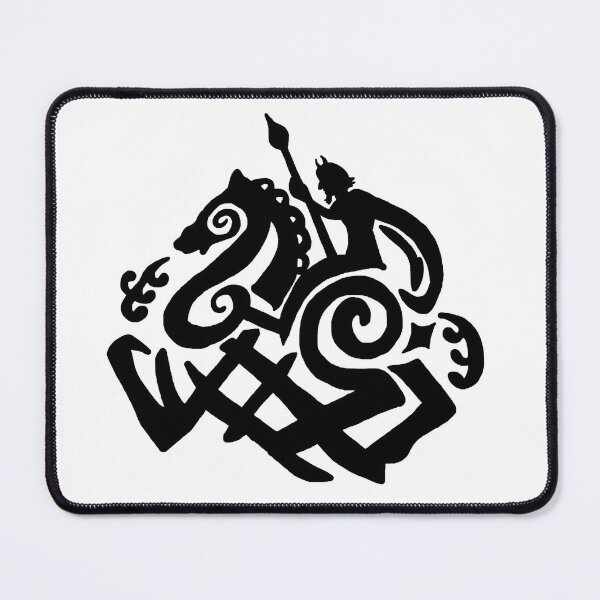 Item preview, Norse Odin and Sleipnir Celtic Design designed and sold by imphavok.