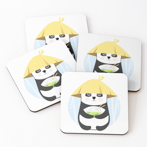 Item preview, Cute Panda eating a Bowl of Rice designed and sold by MagicStrawberry.