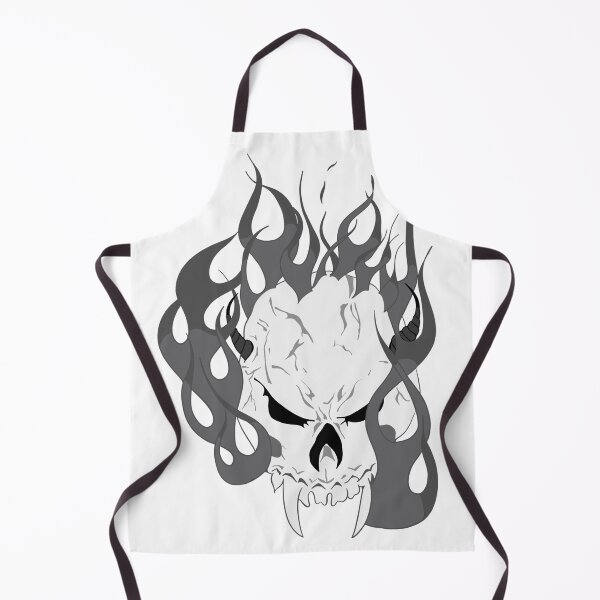 Item preview, Flaming skull designed and sold by MLD112.