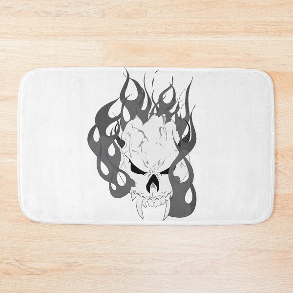 Item preview, Flaming skull designed and sold by MLD112.