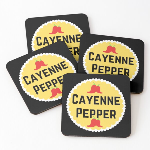 Item preview, CAYENNE PEPPER - Yellow Label  designed and sold by LabelStore.
