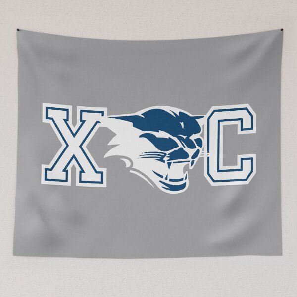 Item preview, CHS 'XC' Logo White w/ Blue Fill designed and sold by RoadRashPerf.