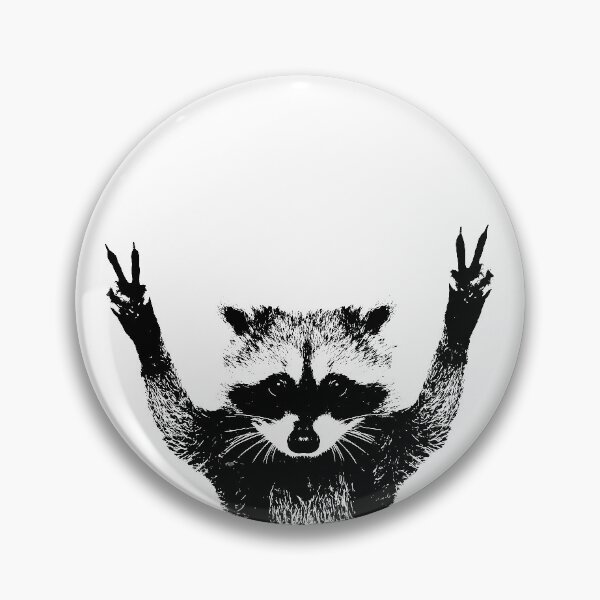 Item preview, Rock n Roll Racoon designed and sold by rusherlife.