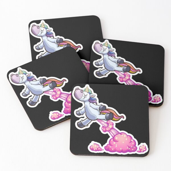 Item preview, My Farts Are Magical Funny Unicorn Farting Rainbows designed and sold by Zeelicious Designs.