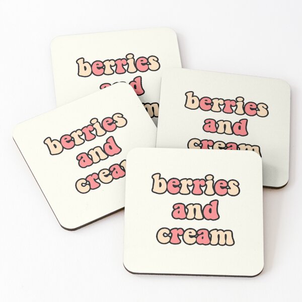 Item preview, berries and cream tiktok meme designed and sold by KaylaH22.